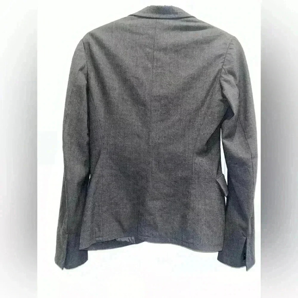 Jill Sander women’s grey vintage wool blazer size 34 - Picture 2 of 5